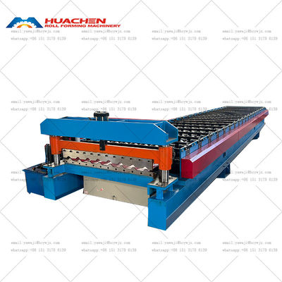 Productores de máquinas de moldeado de rodillos metálicos antiguos Tipo R101 de paneles de techo trapezoidales automáticos