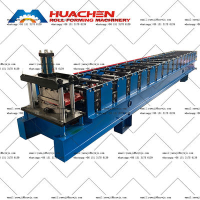PPGI / GI Material Roof Roll Forming Machine de larga duración con una potencia total de 5,5 5.5KW