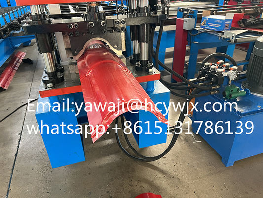 3 casquillo de la hoja de acero del color de la fase 400m m que forma el equipo de la forma de la máquina/del rollo