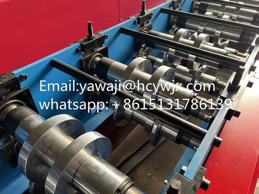 C Máquina de moldeado de rollo de purlin con interruptor fácil