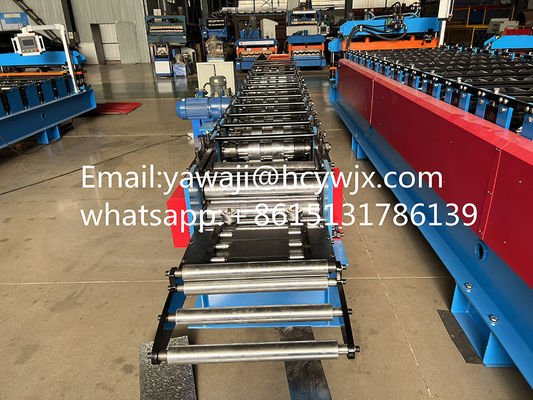 C Máquina de moldeado de rollo de purlin con interruptor fácil