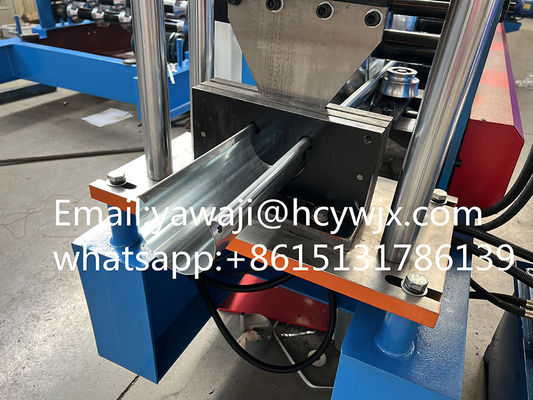 Rollo automático completo del canal que forma el equipo/la placa que forman la máquina 0.3m m - 0.6m m