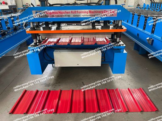 Etiopía 600 PLC Sistema de Control Máquina para Fabricar Láminas para Techos Máquina Laminadora de Hierro