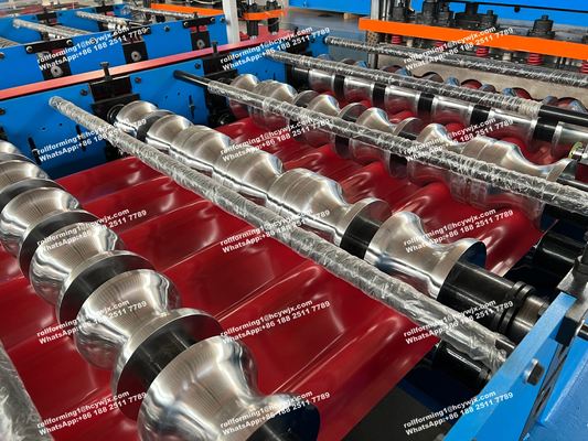 Producir máquina de moldeado de azulejos para techos/máquina de fabricación de azulejos vidriados/moldeador de láminas de acero