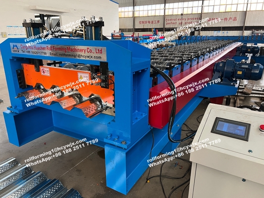Máquina de moldeado de paneles de cubierta con estructura de acero