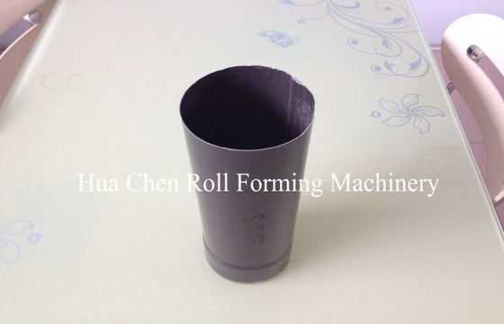 Coloree el rollo circular de la bajada de aguas de la hoja de acero que forma la máquina con 15 filas