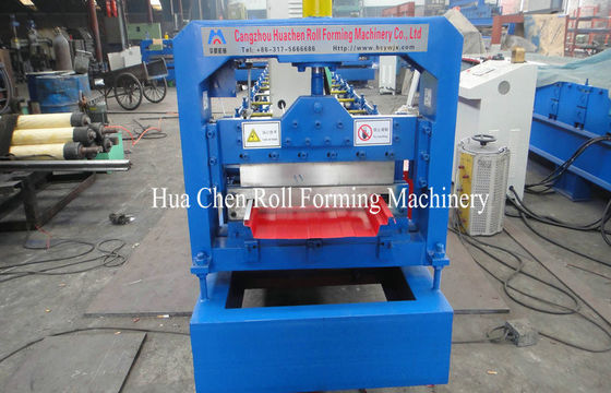 Rollo de una sola capa de aluminio de la hoja de la techumbre que forma la máquina, tablero galvanizado