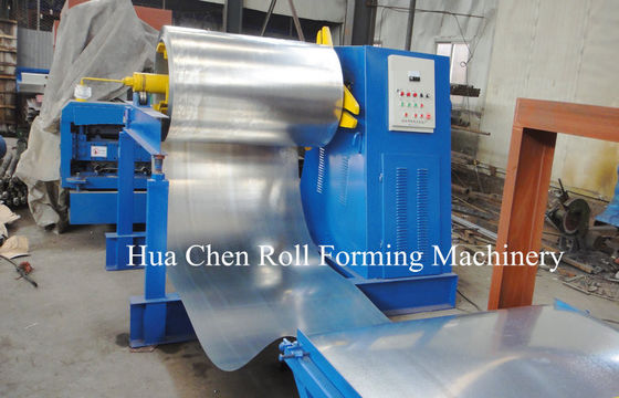 Rollo de aluminio del perfil de Trimdeck de la hoja de la techumbre que forma la máquina con control del PLC