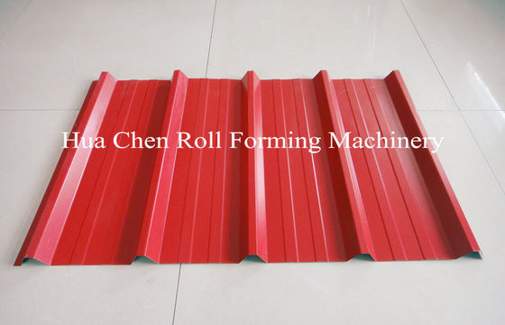 Estaciones hidráulicas del corte 17 que cubren el rollo que forma el acero del alto grado 45# de la máquina