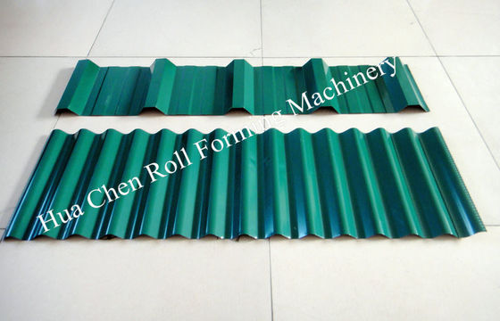 IBR y rollo acanalado de la capa doble que forman la máquina para la placa de acero con CE