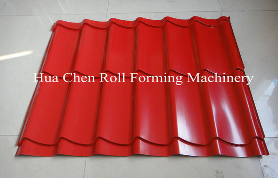 teja de la energía hydráulica 7.5Kw y cubrir capa doble para laminar la formación de la máquina con CE