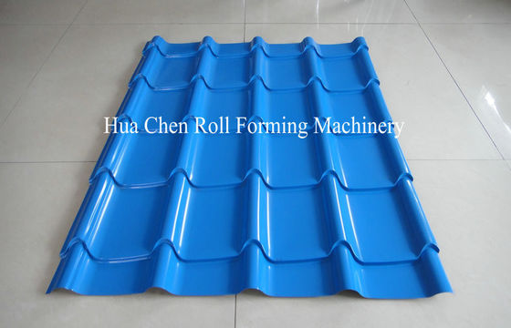 Rollo acanalado de alta velocidad de la capa doble que forma la máquina con control del PLC