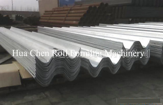 Chapa de las filas de la carretera 24 que forma la máquina 550m m automáticos