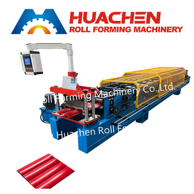 Máquina de fabricación de revestimiento de color de techo acristalado - Automatización Máquina de formación de chapa de azulejos acristalados