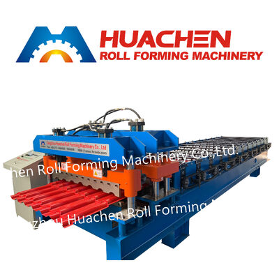 Máquina para la formación de paneles de techo, paneles de pared, placas finas