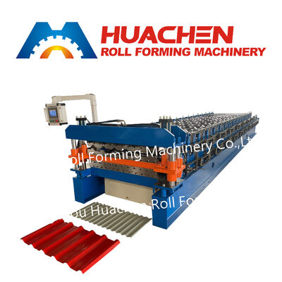 Máquina para formar hojas de paneles de techo metálicos de alta eficiencia para aplicaciones en la construcción