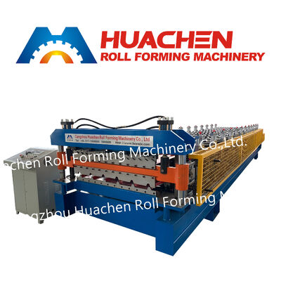 Máquina formadora de rollos de paneles de pared para revestimiento de techos de metal