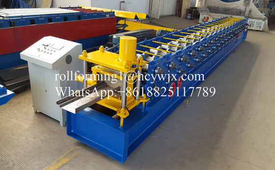 Marco de puerta de acero del PLC 0.8m m del marco de ventana del metal que hace la máquina