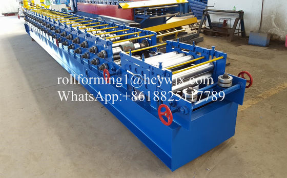 Marco de puerta de acero del PLC 0.8m m del marco de ventana del metal que hace la máquina