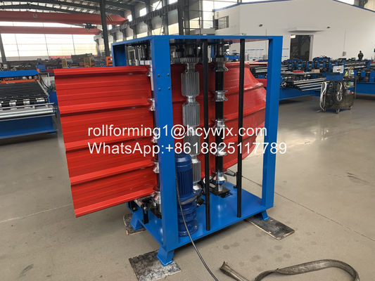 máquina que prensa de la hoja del tejado de 6m/Min Manual Arching 0.25m m