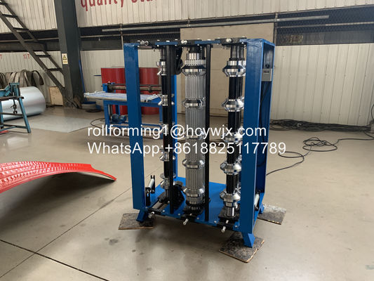 máquina que prensa de la hoja del tejado de 6m/Min Manual Arching 0.25m m