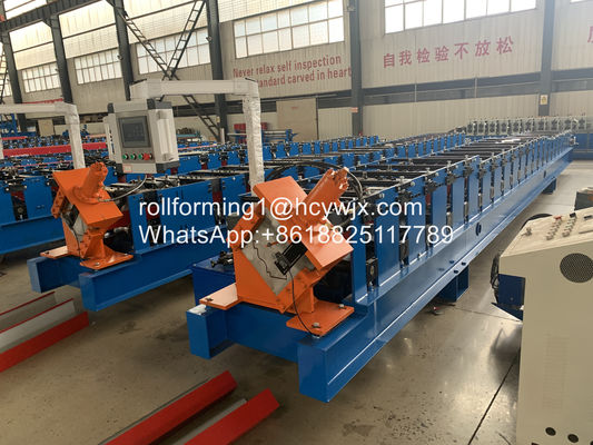 PPGI 0.3m m 10m/Min Gutter Roll Forming Machine