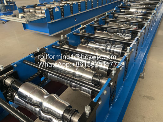 PPGI 0.3m m 10m/Min Gutter Roll Forming Machine