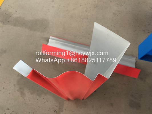 PPGI 0.3m m 10m/Min Gutter Roll Forming Machine