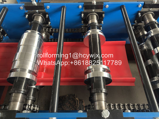 Prensa de batir de la hoja del tejado de la cerradura 15m/Min 3p del uno mismo del Plc