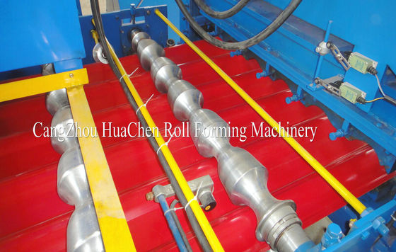 Teja esmaltada balanceo de la techumbre del arco de Partical que forma la máquina para el perfil del corrugación