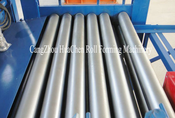 El color para corte de metales de la máquina de la hoja de la Corte-a-Longitud cubrió 3 rodillos de las filas