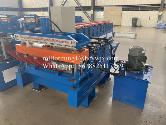 Metal que se agrieta bullnose Rollformer para la esquina curvada