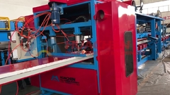 Línea de producción de paneles sandwich de costura de pie