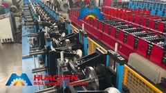 C/Z Purlin Interchangeable Roll Forming Machine. C/Z de cambio de tamaño totalmente automático en una máquina.
