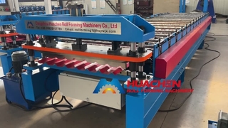 Máquina perfiladora de paneles de pared galvanizados